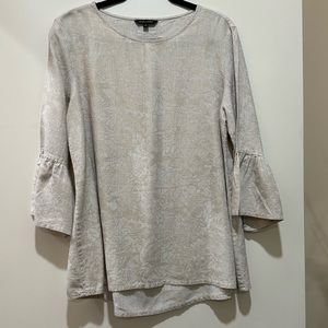 John . Mark 🦋 Linen 3/4 sleeve top